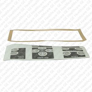 Table Side Control Mylar Cover Table Side Control Mylar Cover